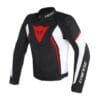 Giacca Dainese Avro D2 Nero Bianco Rosso