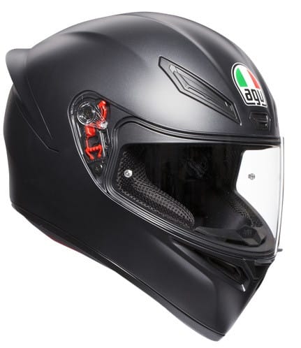Casco Integrale Agv K1 Nero Opaco - Due Ruote