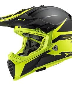 Casco Cross LS2 MX437 Fast Evo Roar Giallo Nero