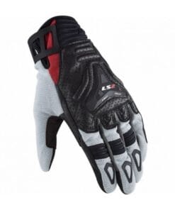 Guanti LS2 All Terrain Nero Grigio Rosso