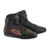 Scarpe Alpinestars Faster 3 Rideknit Nero Rosso