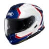 Casco Integrale Shoei GT-Air 3 Realm TC-10 Blu Bianco Rosso