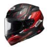 Casco Integrale Shoei NXR 2 Capriccio TC-1 Nero Rosso
