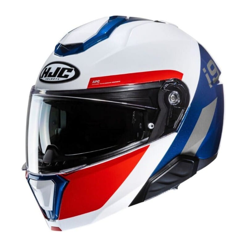 Casco Modulare HJC I-91 Bina Bianco Blu Rosso