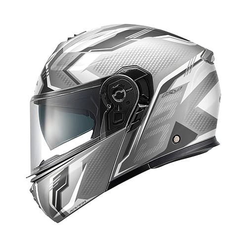 Casco Modulare Kappa KV50 Escalade Grigio Nero Opaco