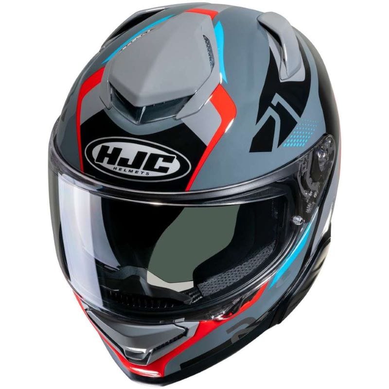 Casco Integrale HJC RPHA 71 HAPEL Blu Rosso Grigio Nero - immagine 2