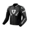 Giacca Pelle Revit Argon 2 Nero Bianco