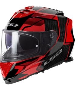 Casco Integrale LS2 FF800 Storm II Tracker Nero Rosso