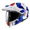 Casco Modulare HJC I-80 Roki MC21 Bianco Blu Rosso