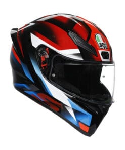 Casco Integrale AGV K1 S Fastlap Nero Blu Rosso