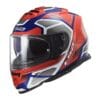 Casco Integrale LS2 FF800 Storm 2 Faster Rosso Blu