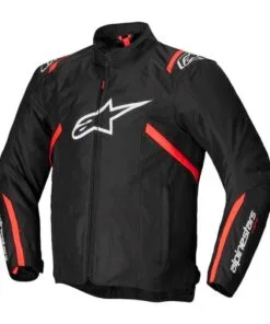 Giacca Alpinestars T-SPS V2 WP Nero Bianco Rosso Fluo