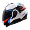 Casco Modulare LS2 FF910 Advant 2 Triple Bianco Blu Rosso