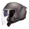 Casco Jet LS2 OF618 Verso 2 Titanio Opaco