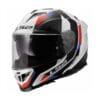 Casco Integrale LS2 Storm III Sporty Bianco Blu Rosso
