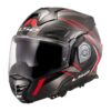 Casco Modulare LS2 FF901 ADVANT X C FUTURE II Rosso Carbonio