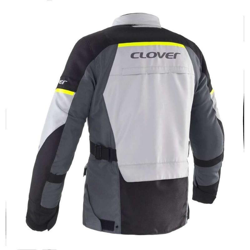 Giacca Clover Scout 5 WP Grigio Giallo Nero - immagine 2