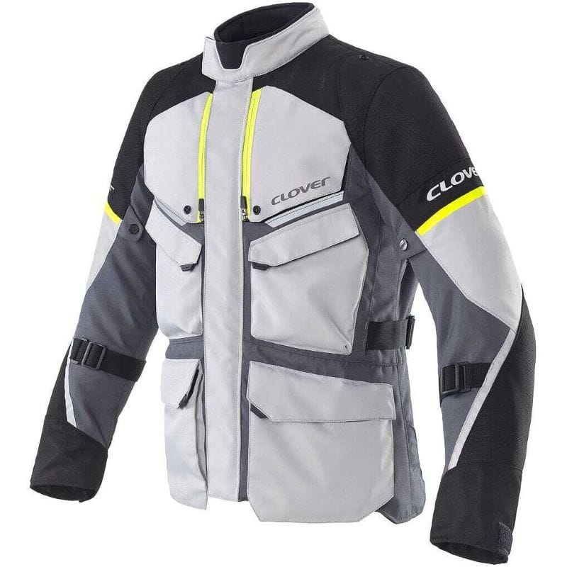 Giacca Clover Scout 5 WP Grigio Giallo Nero
